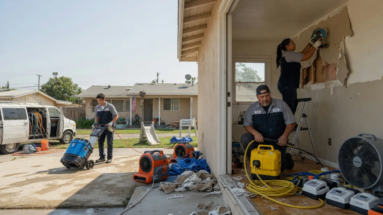Water Damage Restoration in Cypress, CA near me
